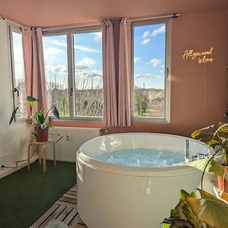 아파트 Balneo Au Jardin Secret , 5' Vieux Lille 라 마들렌